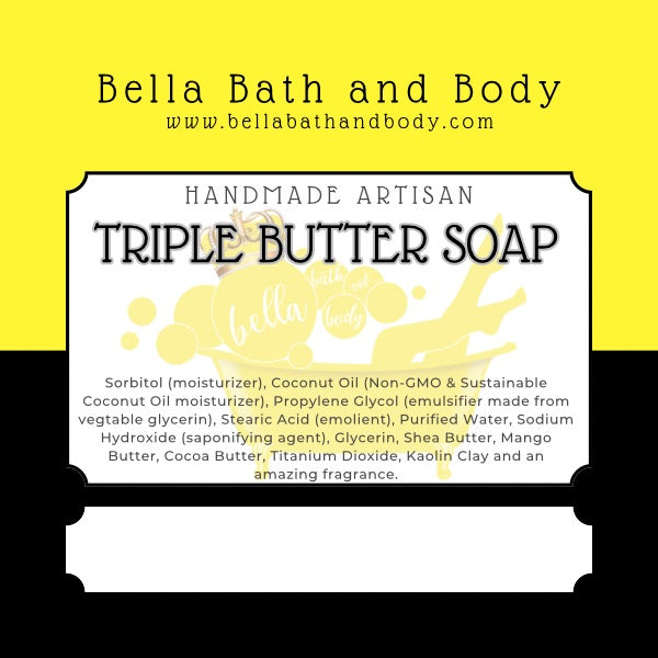 Triple Butter Artisan Bar Soap